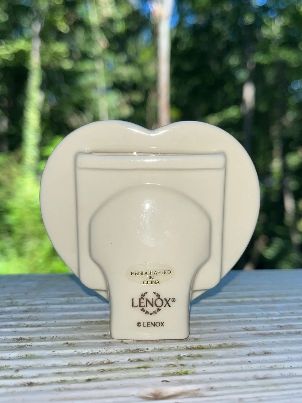 Heart Shaped Picture Frame by Lenox | Wedding Promises Collection